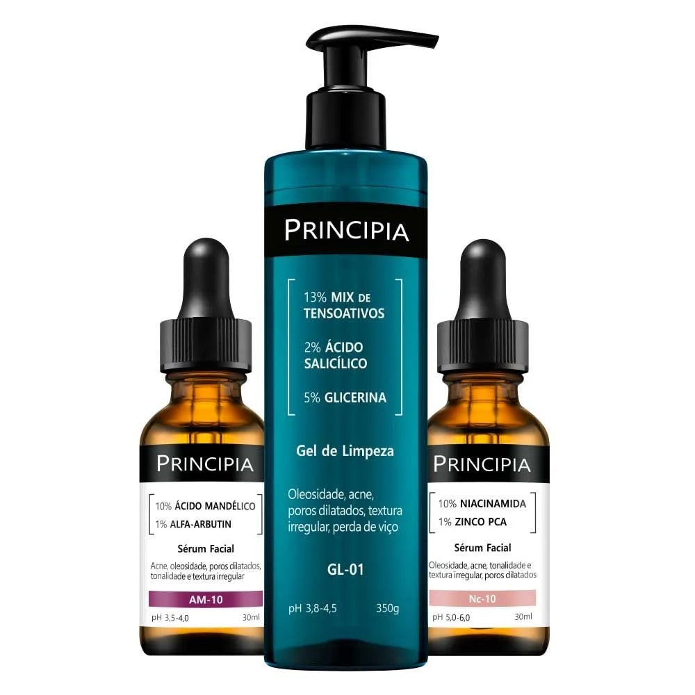 KIT ANTI-ACNE TRIO GL-01 PARA TODOS TIPOS DE PELE