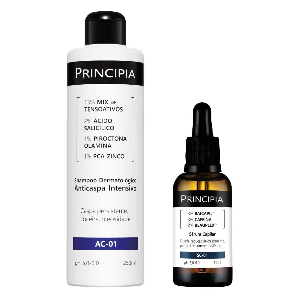 KIT SHAMPOO ANTICASPA + SÉRUM CAPILAR